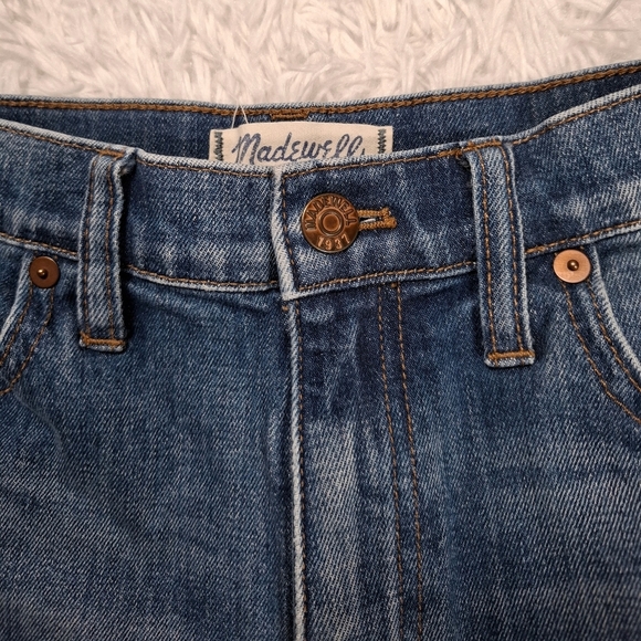Madewell The Perfect Jean Short Shorts High Rise Denim Cut Off Womens Size 28 - Picture 11 of 11